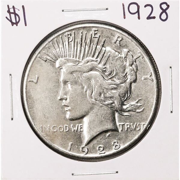 1928 $1 Peace Silver Dollar Coin