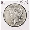 Image 1 : 1928 $1 Peace Silver Dollar Coin