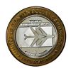 Image 2 : .999 Silver McCarran International Airport Las Vegas, NV $10 Limited Gaming Token