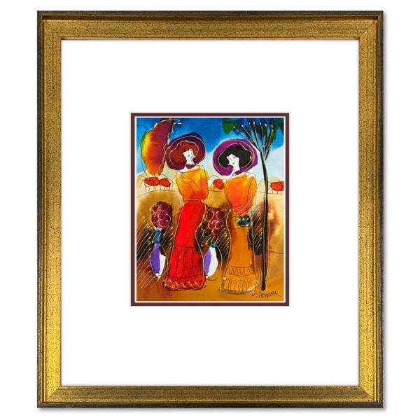 Moshe Leider Original Mixed Media on Paper