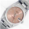 Image 1 : Rolex Ladies Midsize Stainless Steel Salmon Arabic Datejust Wristwatch