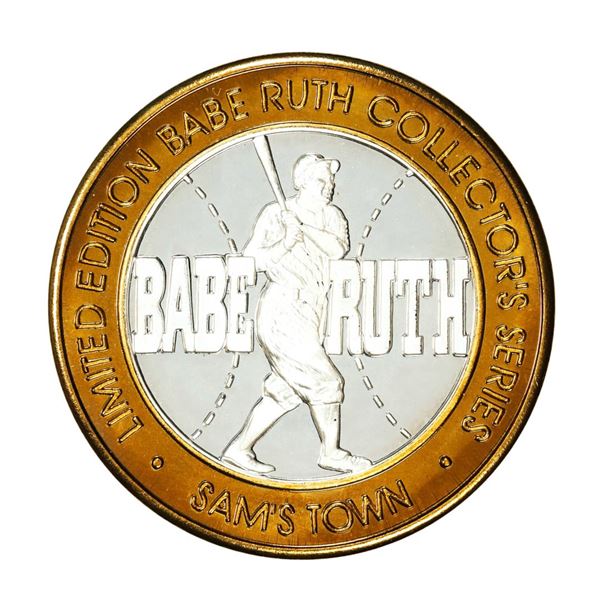 .999 Silver Sam's Town Robinsonville, MS $10 Casino Limited Edition Gaming Token