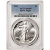 1991 $1 American Silver Eagle Coin PCGS MS69