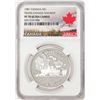 Image 1 : 1981 Canada $1 Proof Trans-Canada Railway Silver Dollar Coin NGC PF70 Ultra Cameo