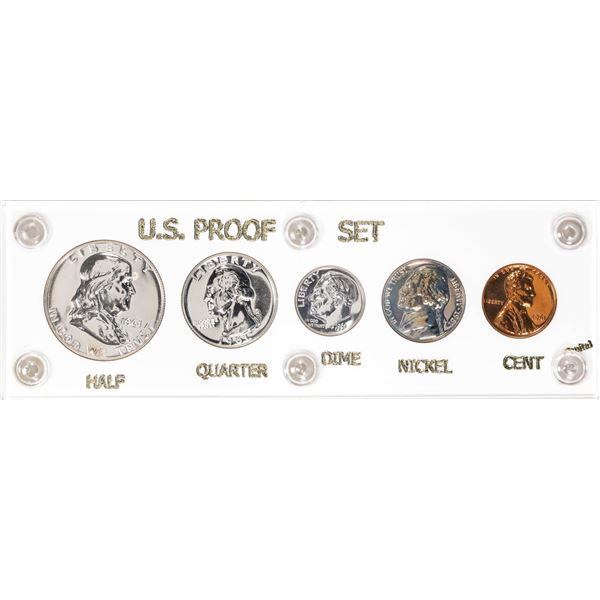 1961 (5) Coin Proof Set