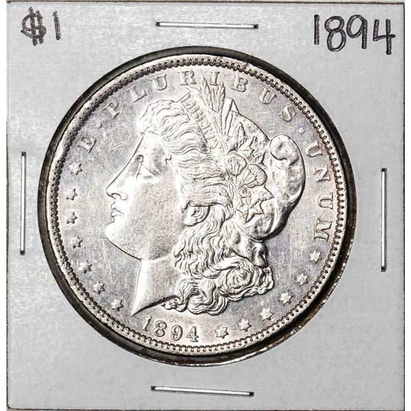 1894 $1 Morgan Silver Dollar Coin