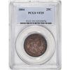 Image 1 : 1804 Draped Bust Quarter Coin PCGS VF25