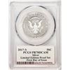 Image 2 : 2017-S Proof Kennedy Half Dollar Coin PCGS PR70DCAM FDOI John Mercanti Signature