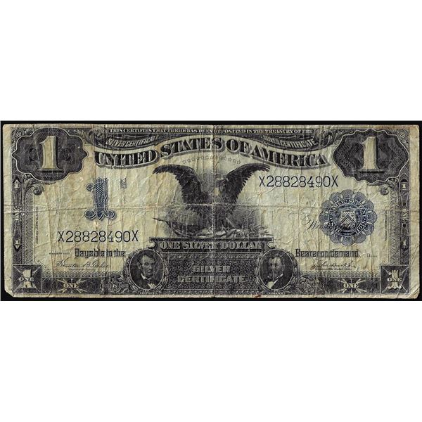 1899 $1 Black Eagle Silver Certificate Note