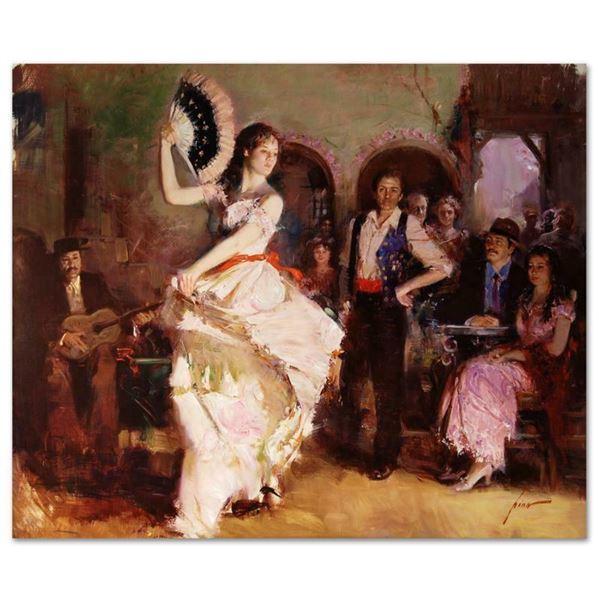 Pino (1939-2010) "The Last Dance" Limited Edition Giclee On Canvas