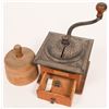 Image 1 : Antique Butter Mold and Imperial Mill Coffee Grinder c.1900  [140022]