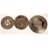 Image 2 : Decorative Plates in Pewter - 16, and Porcelain - 6  [138753]