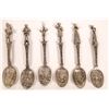 Image 1 : Die Struck Pewter Nursery Rhyme Spoons  [141129]