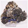 Image 2 : Azurite and Big Tooth Calcite  [165076]