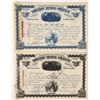 Image 1 : Moulton Mining Co. Stock Pair with Clean, Uncancelled WA Clark Signatures  [165263]