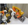Image 8 : Multiple DeWalt Power Tools & Chargers: Circular Saw, Drills, etc