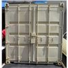 Image 1 : Metal 2-Door Storage Container (Available for Pick-Up August 4 Afternoon)