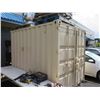 Image 2 : Metal 2-Door Storage Container (Available for Pick-Up August 4 Afternoon)