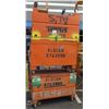 Image 1 : Qty 3 Rolling Metal Job Tool Boxes