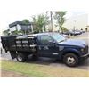Image 2 : 2008 Ford F350 Super Duty Stake-Bed Truck w/ Lift Gate (Starts & Runs See Video)