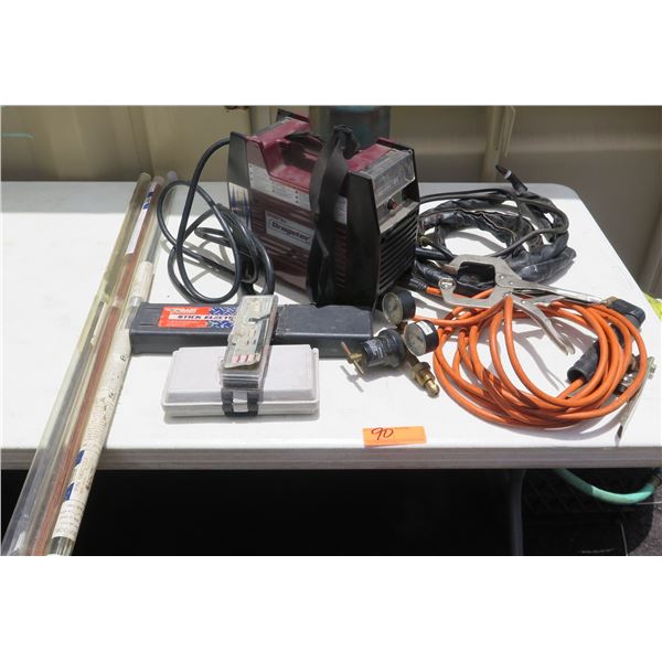 Thermal Arc Dragster 85 Weldskill Portable Welder w/ Tank & Cords, etc