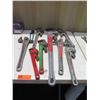 Image 8 : Multiple Pipe Wrenches & Pliers: Ridgid, Husky, etc