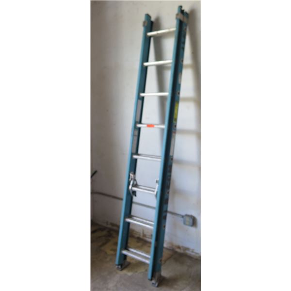 Blue Metal Extension Ladder