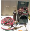 Image 1 : Multiple Tanks in Caddy w/ Hoses, Gauges, Leads, etc