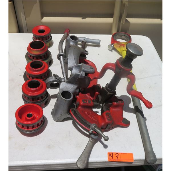 Ridgid Threader & 811A Die Heads