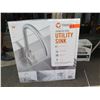 Image 2 : Trinity Stainless Steel Utility Sink in Box