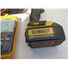 Image 4 : Qty 2 Fluke 52II Thermometers, DeWalt DCL050 Work Light, Case, etc