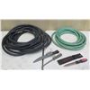 Image 1 : Qty 2 Hoses, Malco DK6S Duct & Misc Knives