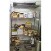 Image 1 : Contents of Shelf:  Hardware, Caster Kit, Enamel, etc (Shelf not included)