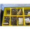 Image 2 : Stanley Plastic Organizer w/ Misc Hardware: Screws, Nails, etc