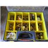 Image 1 : Stanley Plastic Organizer w/ Misc Hardware: Fittings, T's, Elbows, etc