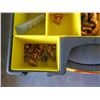 Image 2 : Stanley Plastic Organizer w/ Misc Hardware: Fittings, Connectors, Elbows, etc