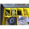 Image 2 : Stanley Plastic Organizer w/ Misc Hardware: Coolant Connector Kit, Tape, etc