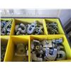 Image 2 : Stanley Plastic Organizer w/ Misc Hardware: Nuts & Bolts, Washers, etc