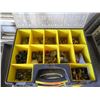 Image 1 : Stanley Plastic Organizer w/ Misc Hardware: Fittings, Nuts & Bolts, Connectors, etc