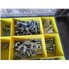 Image 2 : Stanley Plastic Organizer w/ Misc Hardware: Fittings, Nuts & Bolts, Washers, etc