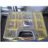 Image 4 : Stanley Plastic Organizer w/ Misc Hardware: Fittings, Nuts & Bolts, Washers, etc