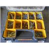 Image 1 : DeWalt Plastic Organizer w/ Misc Hardware: Locks, Screws, etc