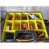 Image 1 : Stanley Plastic Organizer w/ Misc Hardware: Fittings, Connectors, T's, etc