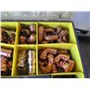 Image 2 : Stanley Plastic Organizer w/ Misc Hardware: Fittings, Connectors, Elbows, etc