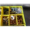 Image 2 : Stanley Plastic Organizer w/ Misc Hardware: Fittings, Connectors, Elbows, etc