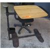 Image 1 : Portable Desk & Rolling Office Chair