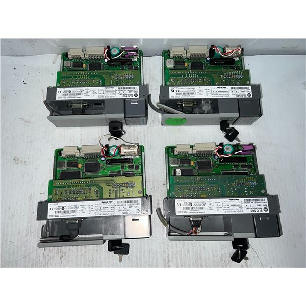 (4) Allen-Bradley #1747-L532 SLC 500 Processor Units