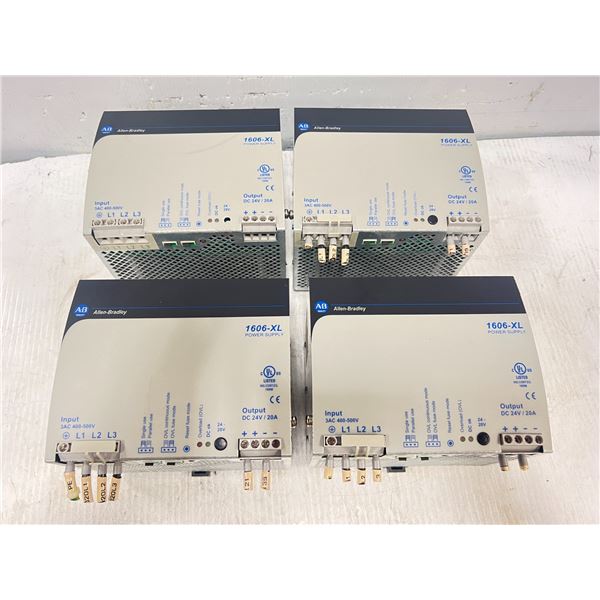 (4) Allen-Bradley #1606-XL480E-3W Power Supplies