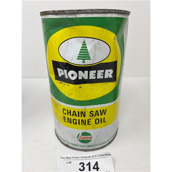 Pioneer Castrol Chainsaw Engine Oil Quart Can