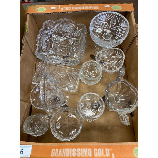 Imperial Cut Glass, Vases, Bowls, Etc..